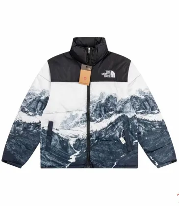 The North Face Collab 3rd Gen Snow Mountain Print Stand Collar Puffer Cotton Jacket Unisex #B68801