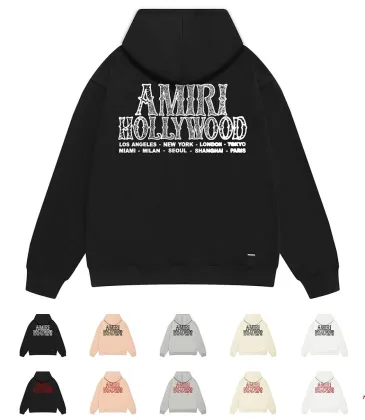 AMIRI Grid Text Print Hoodie, Multi-color Options #B68872