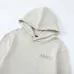 AMIRI Pullover Hoodie Embroidered Logo Off White Burgundy #B68615