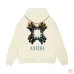 Amiri Burning Letter Badge Graphic Pullover Hoodie Multi-color Options #B68882