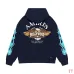 Amiri Eagle Wing Flame Sleeve Graphic Pullover Hoodie Multi-color Options #B68877
