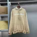 Burberry Pullover Hoodie With Front London Logo Print, White, Black, Beige #B69221