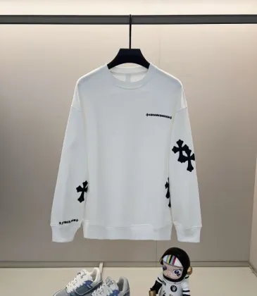 Chrome Hearts Hoodies Black/White #A54613