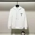 Chrome Hearts Inspired White Hoodie With Signature Cross Logo Print #A54444