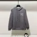 Chic Christian D-ior Inspired White Hoodie with Elegant Embroidery #A54442