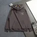 Dior Christian Dior Atelier Logo Embroidered Hoodie, White Khaki Dark Brown Black #B68834