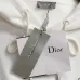 Dior Christian Dior Atelier Logo Embroidered Hoodie, White Khaki Dark Brown Black #B68834
