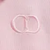 Dior Classic CD Logo Embroidered 420g Heavyweight Hoodie, White Brown Grey Pink Black #B68833