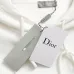 Dior Classic CD Logo Embroidered 420g Heavyweight Hoodie, White Brown Grey Pink Black #B68833
