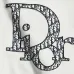 Dior Classic Dior Logo Embroidered Crew Neck Sweatshirt, White and Black #B68835