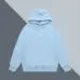 D-ior Light Blue Hoodie With Signature Monogram Pattern And Classic Hooded Style #A54431