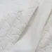D-ior White Textured Hoodie With Signature Pattern For Sophisticated Casual Style #A54274