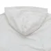 D-ior White Textured Hoodie With Signature Pattern For Sophisticated Casual Style #A54274