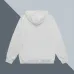 D-ior White Textured Hoodie With Signature Pattern For Sophisticated Casual Style #A54274