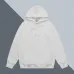 D-ior White Textured Hoodie With Signature Pattern For Sophisticated Casual Style #A54274