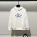 Stylish D-ior - Inspired Cream Hoodie with Unique Slogan Print #A54443