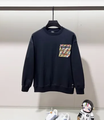 Fendi Hoodies for MEN Black/White #A54730
