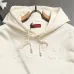 Gucci Classic Embroidered Solid Logo Hoodie, White, Grey, Black #B68823