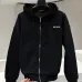 Gucci Zip Up Hooded Jacket, 460gsm Heavyweight Fabric, Black #B68824