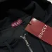 Gucci Zip Up Hooded Jacket, 460gsm Heavyweight Fabric, Black #B68824