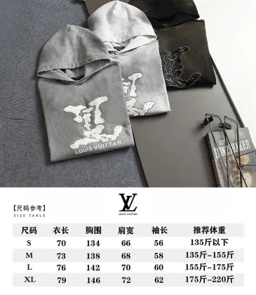 Louis Vuitton 26FW Autumn Winter 380G Heavyweight French Terry Hoodie #B67433