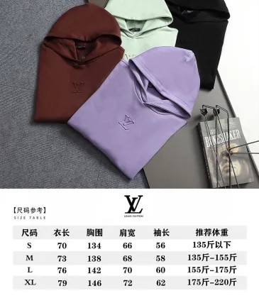 Louis Vuitton 3D Debossed Logo Pullover Hoodie Casual Sweatshirt #B67428