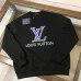 Louis Vuitton Blue Monogram LV Logo Crewneck Sweatshirt, Black, White #B69194