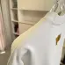 Louis Vuitton Crew Neck Sweatshirt With Gold Embroidered Logo, White, Black #B69222
