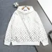 Louis Vuitton Hoodies for MEN Black/White 420g #A54517