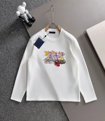 Louis Vuitton Hoodies for MEN Black/White #A54725