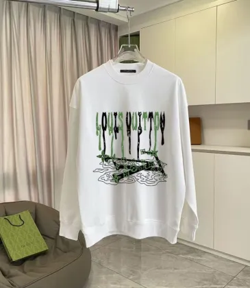 Louis Vuitton Hoodies for MEN Black/White #A54870