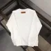 Louis Vuitton Rainbow Monogram Logo Crewneck Sweatshirt, Black, White #B69193