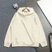 Louis Vuitton Solid Color Embroidery Hoodie, White, Grey, Black #B68809