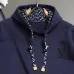 Louis Vuitton Studded Logo Hoodie, White, Navy Blue #B68817