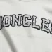 Moncler Classic Logo Embroidered Crew Neck Sweatshirt, White and Black #B68827