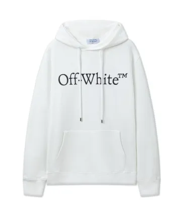 Off - White Classic Logo Print White Hoodie for Fashion Enthusiasts #A54446 Off - White Classic Logo Print White Hoodie for Fashion Enthusiasts #A54446