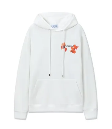 Off - White White Hoodie With Colorful Abstract Arrow Graphic Design #A54449 Off - White White Hoodie With Colorful Abstract Arrow Graphic Design #A54449