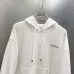 Off‑White Back Mesh Diagonal Stripe Pullover Hoodie, Black White #B68266