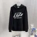 Off‑White Distressed Arrow Logo Pullover Hoodie, Black #B68264