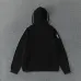 MOTOFA Embroidery Logo Hoodie Raglan Sleeve Pullover Light Grey, Black, Off White #B68602