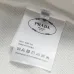 Prada Milano Logo Crew Neck Sweatshirt, White and Black #B68826