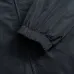 Burberry Blue Embroidered Logo Hooded Windbreaker Jacket, Black #B68291