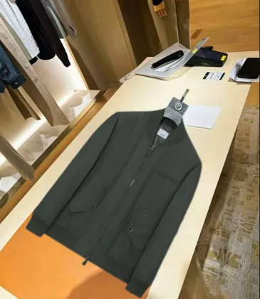 Burberry Embroidered Logo Bomber Jacket, Army Green #B68293 Burberry Embroidered Logo Bomber Jacket, Army Green #B68293