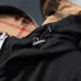 Burberry Embroidered Logo Hooded Windbreaker Jacket, Black #B68289