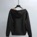 Burberry Full Zip Hooded Jacket With Check Lining Inside Hood, Black #B69217