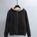 Burberry Full Zip Hooded Jacket With Check Lining Inside Hood, Black #B69217