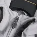 Burberry Knight Print Hooded Windbreaker Jacket, Grey #B68296