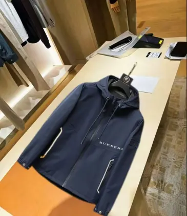 Burberry Letter Print Hooded Windbreaker Jacket, Navy Blue #B68298 Burberry Letter Print Hooded Windbreaker Jacket, Navy Blue #B68298