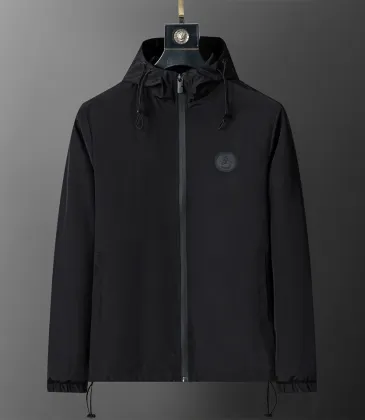 Burberry Men's Equestrian Knight Logo Hooded Jacket Black #A54238 Burberry Men's Equestrian Knight Logo Hooded Jacket Black #A54238