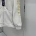 Chrome Hearts Zip Hoodie Golden Cross Back Print, Off White &amp; Black #B68587